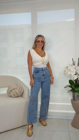 7376 Off shoulder drapped top