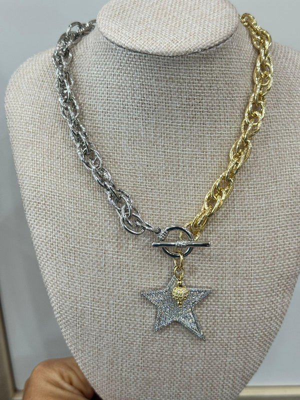 DL124 Choker cool star
