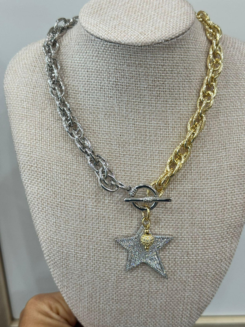 DL124 Choker cool star