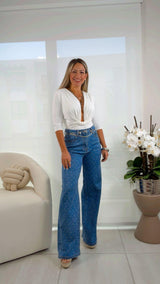 2945 Open front body with sleeve