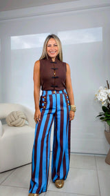 7076 Napoleon stripe pants