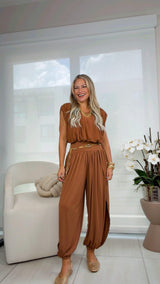 6104 Lycra bubble jumpsuit