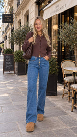 6051 Essential Wide Leg Pants