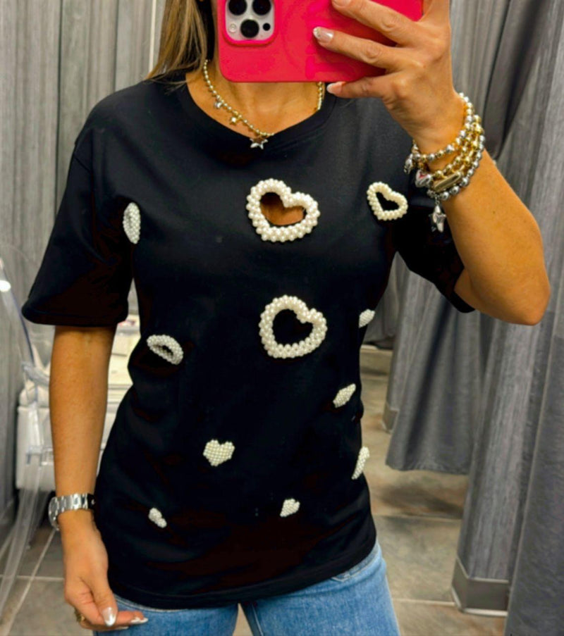 4836 Coquette heart T-shirt