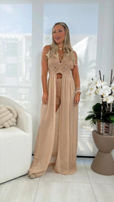 0358 Crochet top and short set