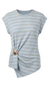 3045 Front detail stripe top