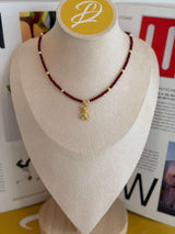 DL169 TEDDY BEAR NECKLACE