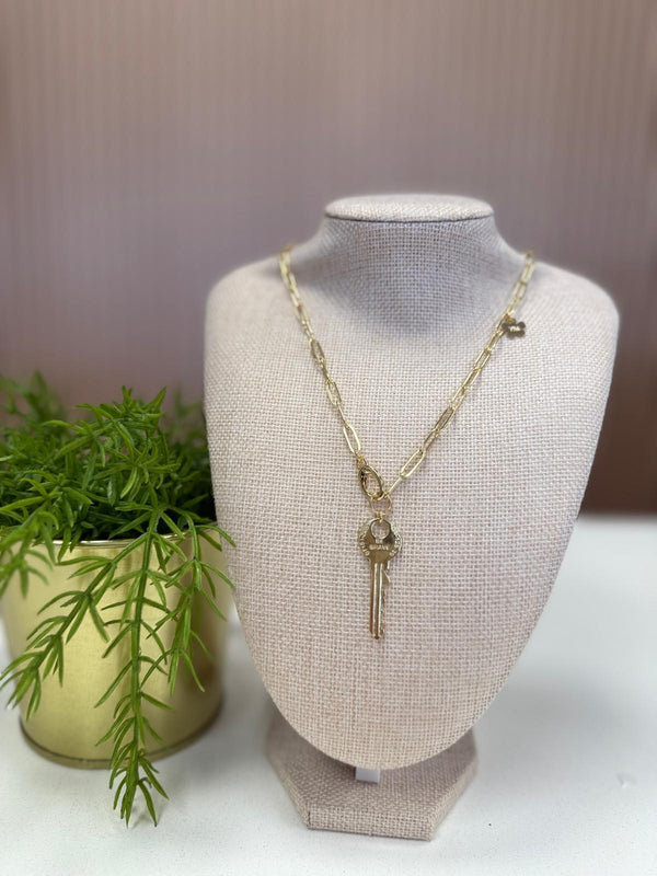YML17 Key Big necklace YM