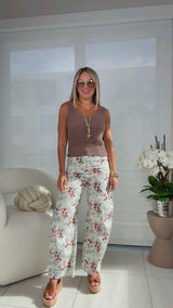 8106 Garden bloom pants