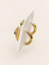 A4113 Snake earrings