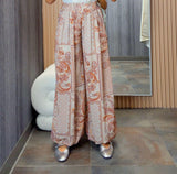 3108 Paisley bubble pants