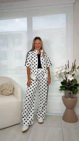 0392 Polka dot sport set