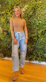 9005 Highneck longsleeve bodysuit