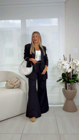5220 Blazer and palazzo pants set