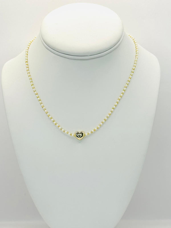 C2084 Mini heart pearl