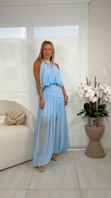 1185 Bubble top and pants set