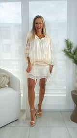 9313 Boho chic style dress