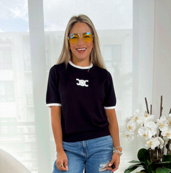 2193 C&C short sleeve sweater T-shirt