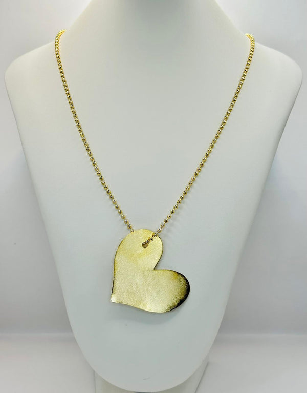 N1151 Maxi heart necklace