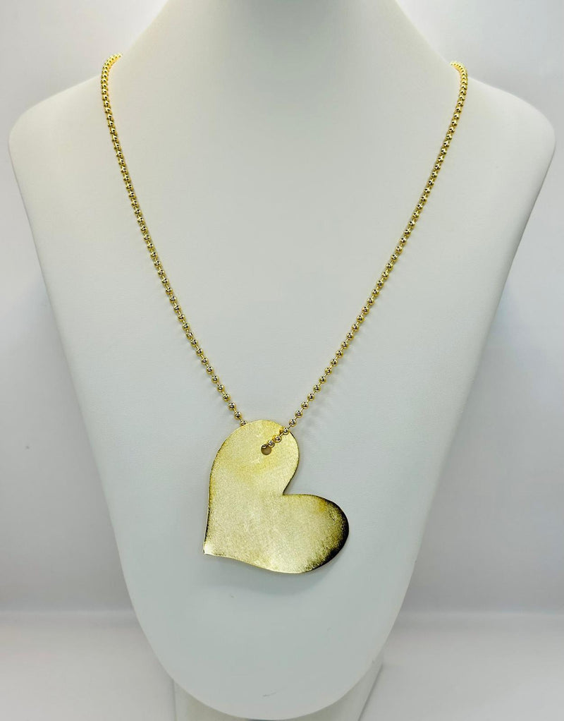 N1151 Maxi heart necklace