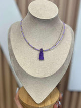 C2112 Virgen Del Valle colors choker