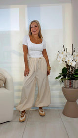 7325 Square neck short sleeve top