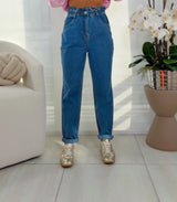 0820 High ruffled waist paperbag pants