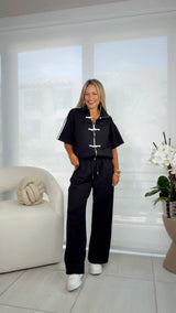 4620 Contrast trim lounge set