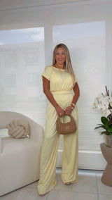 0206 Soft top and pants set