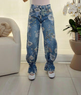 2885 Spring denim pants