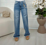 2111 Wide leg denim pants