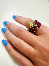 R6036 Elastic heart ring