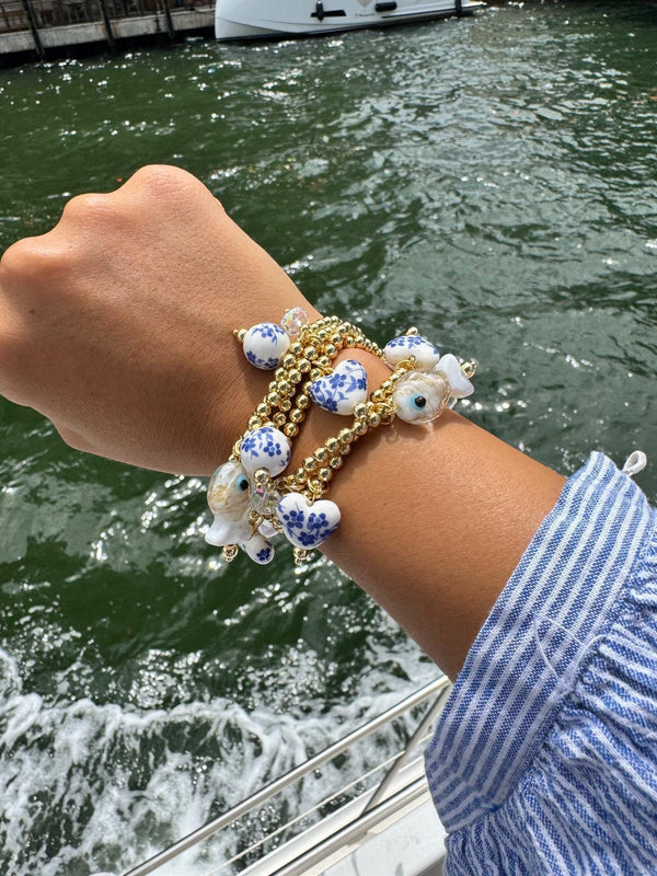 DL43 Blue amalfi bracelet