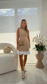 2001 Sleeveless midi dress