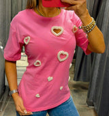 4836 Coquette heart T-shirt