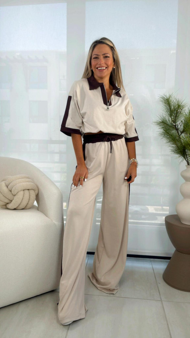 1212 Oversize top and pants set