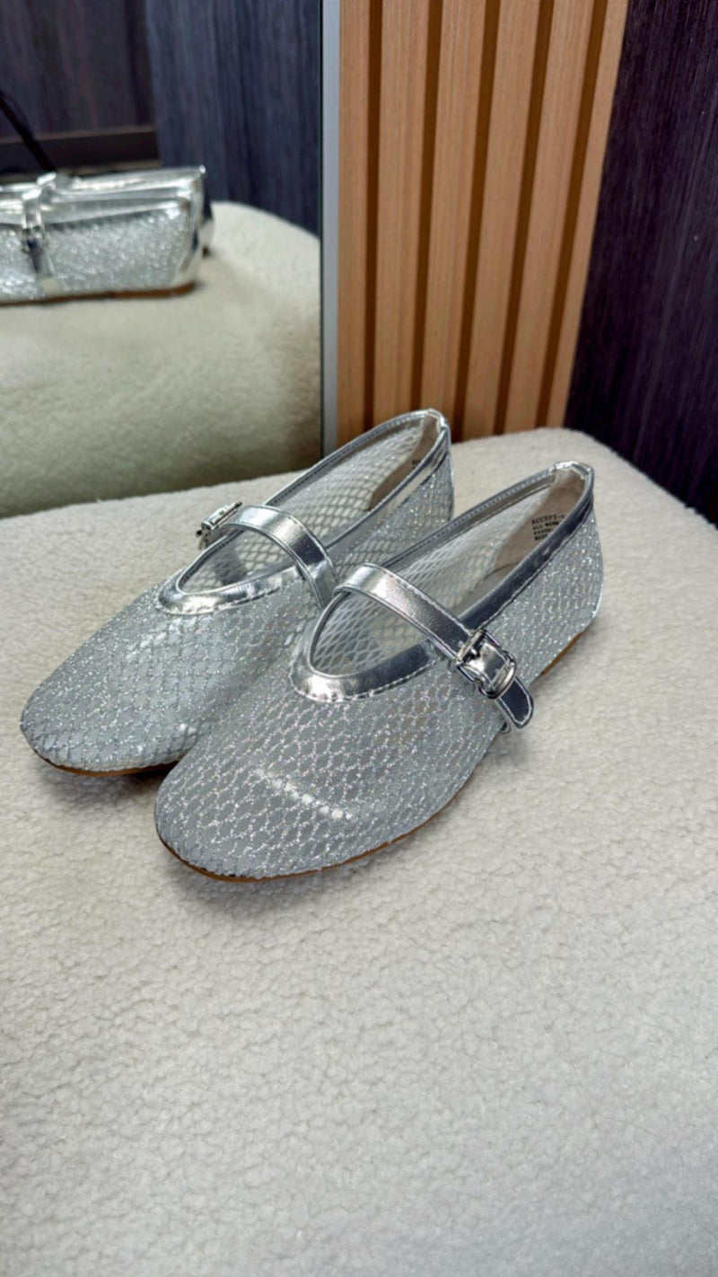 T29 Accept mesh MaryJane ballerine