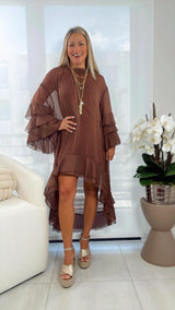 0568 Bohemian mini dress