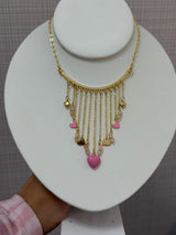 N1194 Love bow necklace