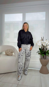6180 Chinese style long sleeve jacket