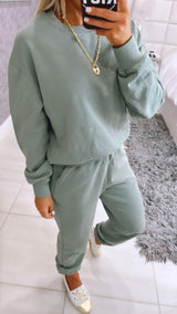 0098 Sweatshirt & sweatpants set