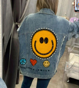 7984 Peace, love and smile jacket